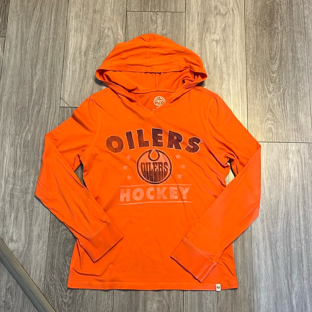 Edmonton Oilers Long Sleeve Hoodie